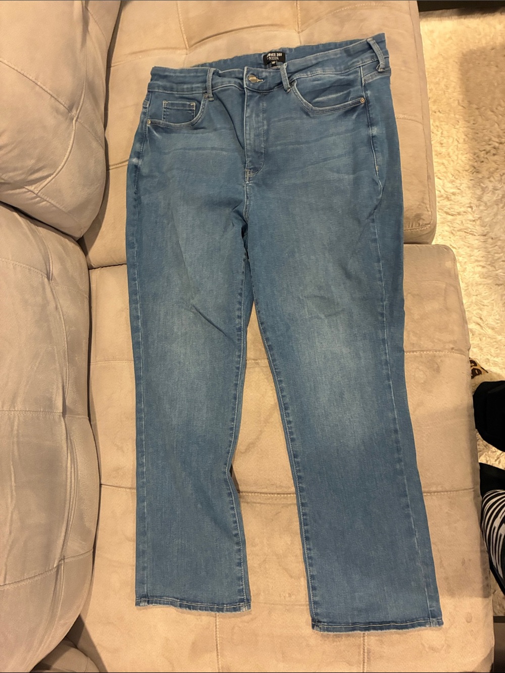 NYDJ curvy denim jeans